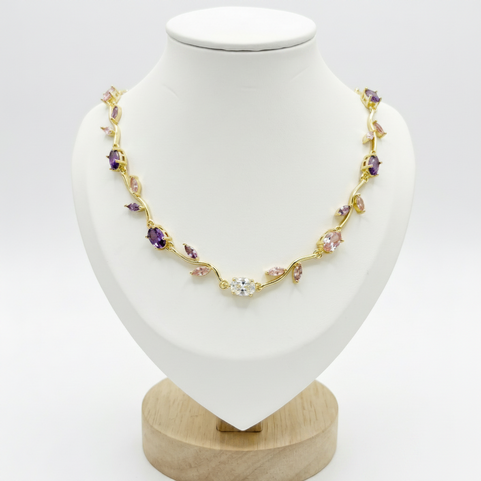 Ens tulip necklace +bracelet