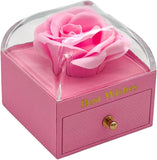 Boîte Cadeau Rose Éternelle avec Tiroir