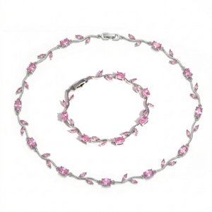 Ens tulip necklace +bracelet