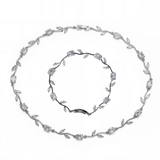 Ens tulip necklace +bracelet