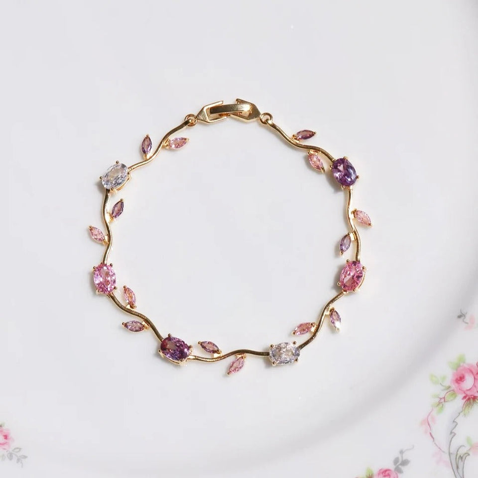 Ens tulip necklace +bracelet