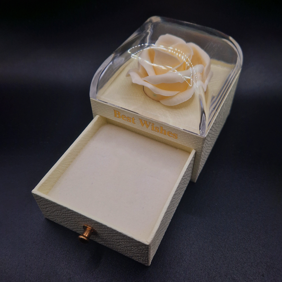 Boîte Cadeau Rose Éternelle avec Tiroir